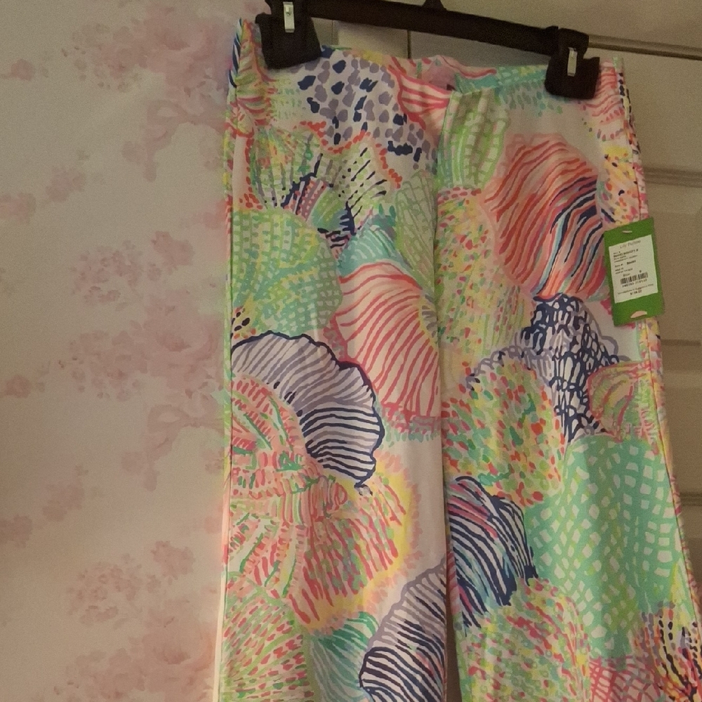 Lilly Pulitzer Georgia May Palazzo Pants NWT Roar Of The Sea